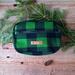Made with Premium Virgin Johnson Woolen Mills Wool, green two inch buffalo plaid 20 ounce wool.